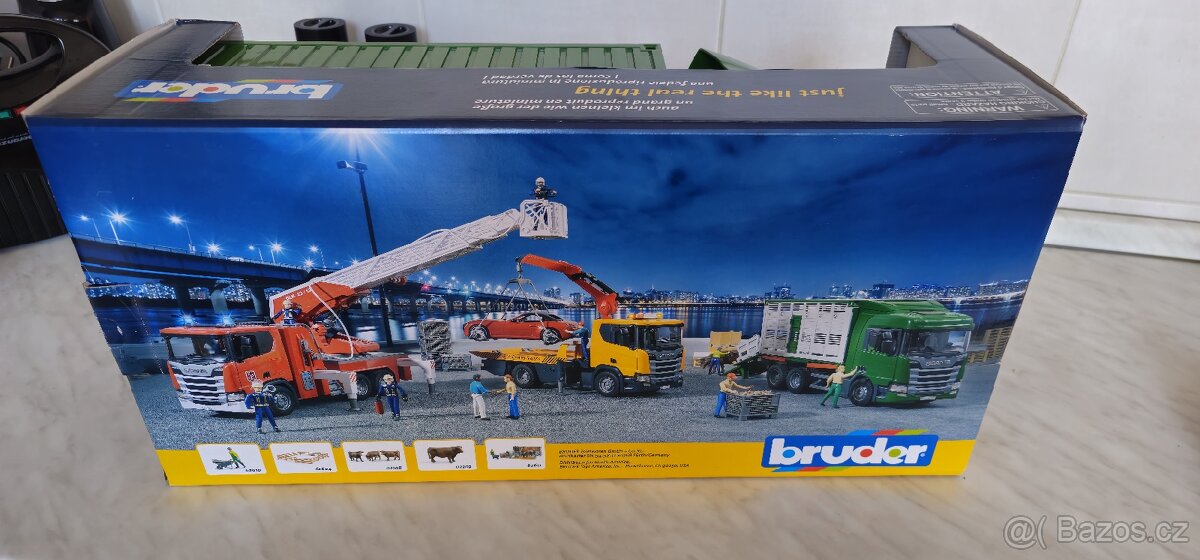 Bruder hračky Scanie nová - 3