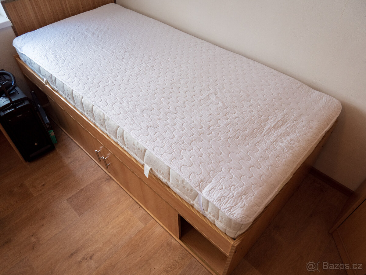 Postel s matrací bez roštu - 3