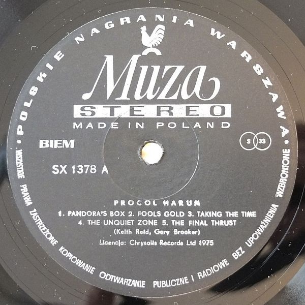 Procol Harum – Procol's Ninth. (LP) - 3