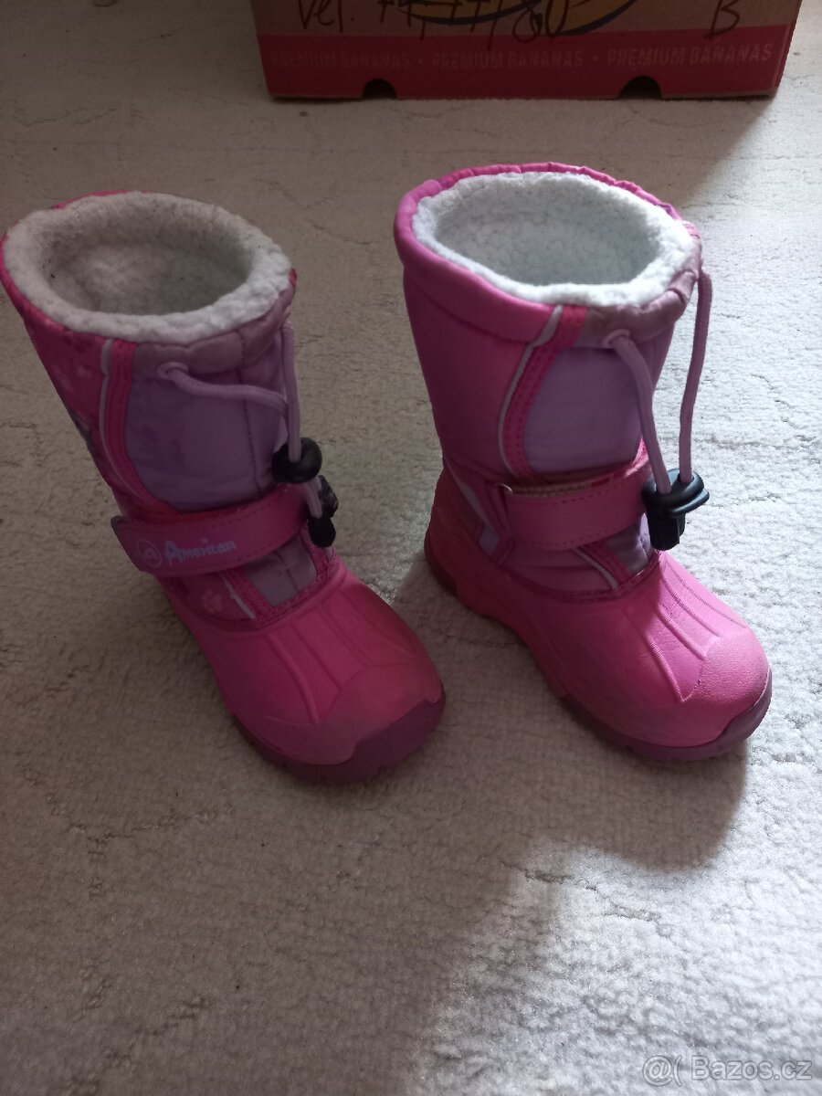 Divci zimní boty vel. 24 - 3
