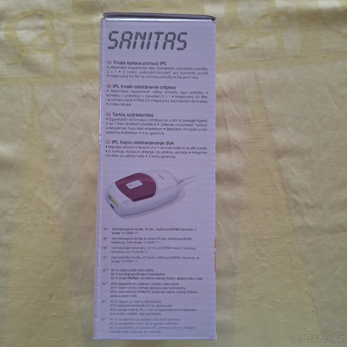 Dámský epilátor Sanitas - 3