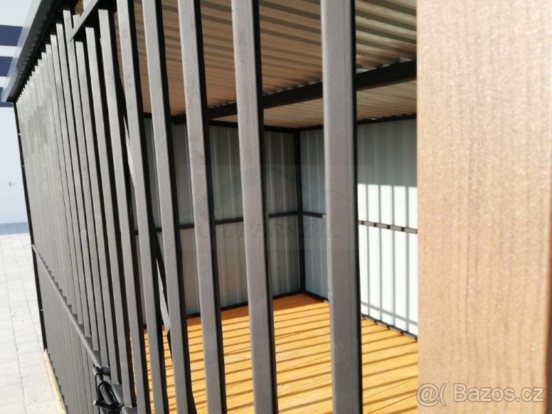 Kotec pro psa Superstal, provedení zlatý dub - 3