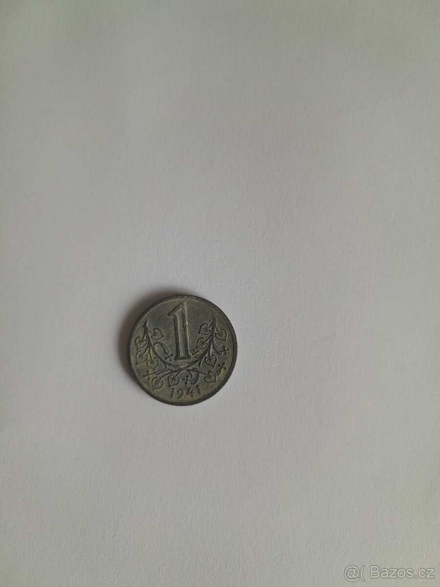 1 koruna 1941 - 3