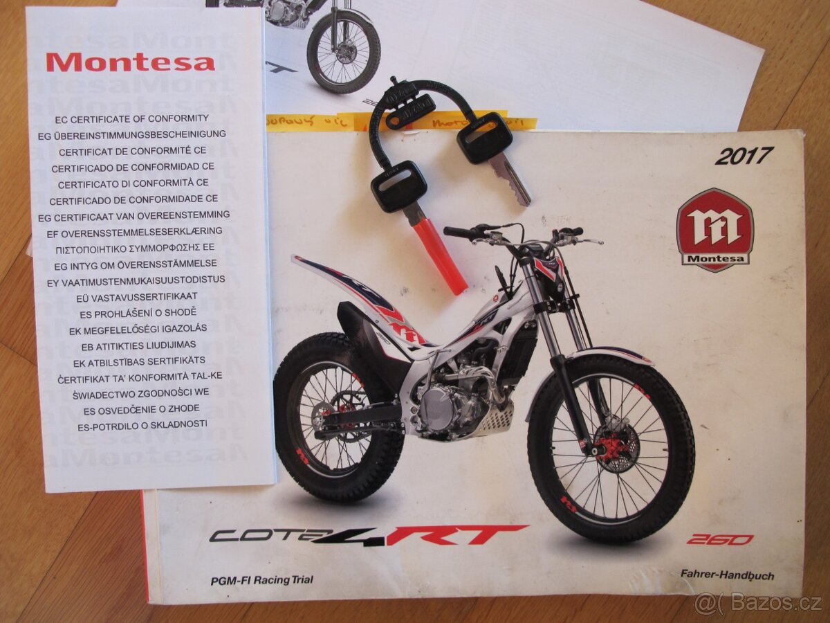 Montesa Cota 4RT (2017) - málo najeto, po servisu