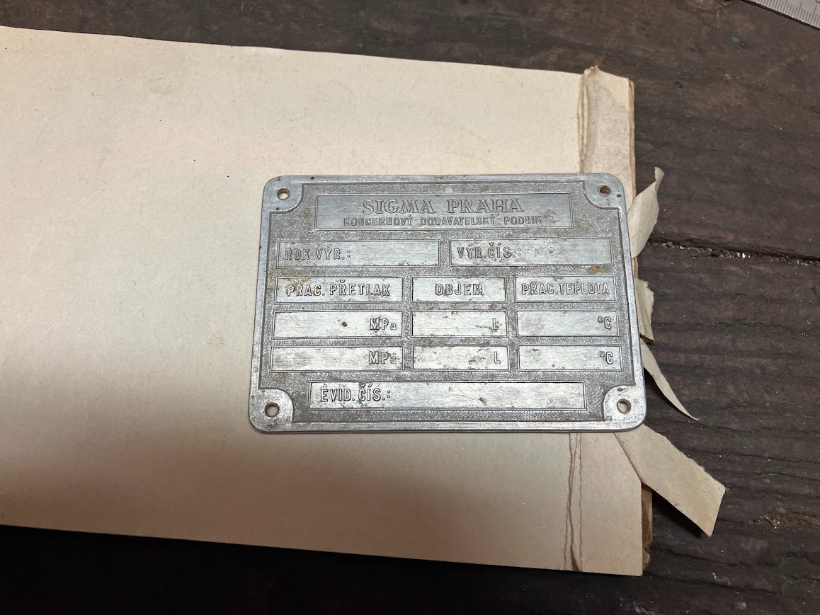 cedulka sigma praha - 3