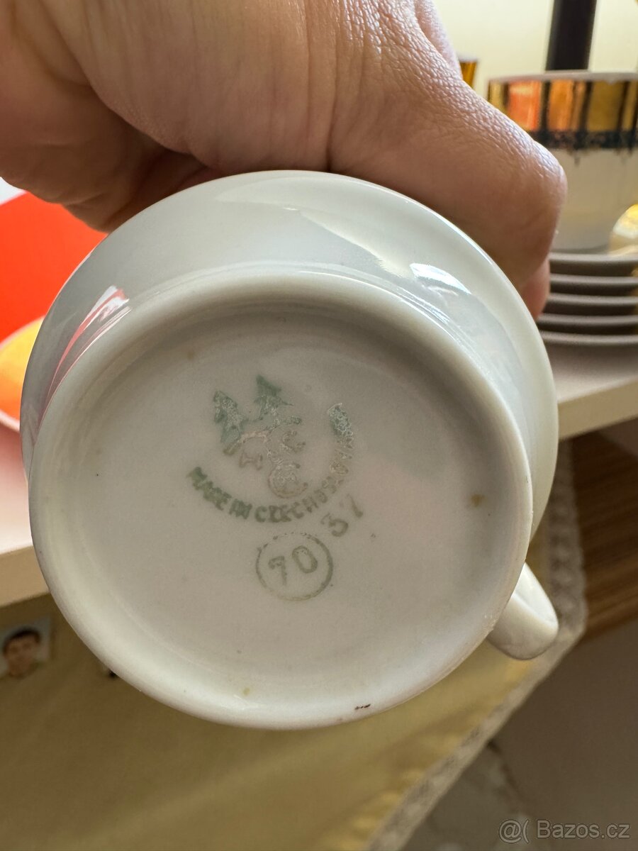 Porcelánová čajová sada - 3