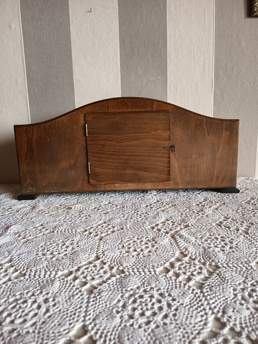 Dřevěné krbové hodiny - 3