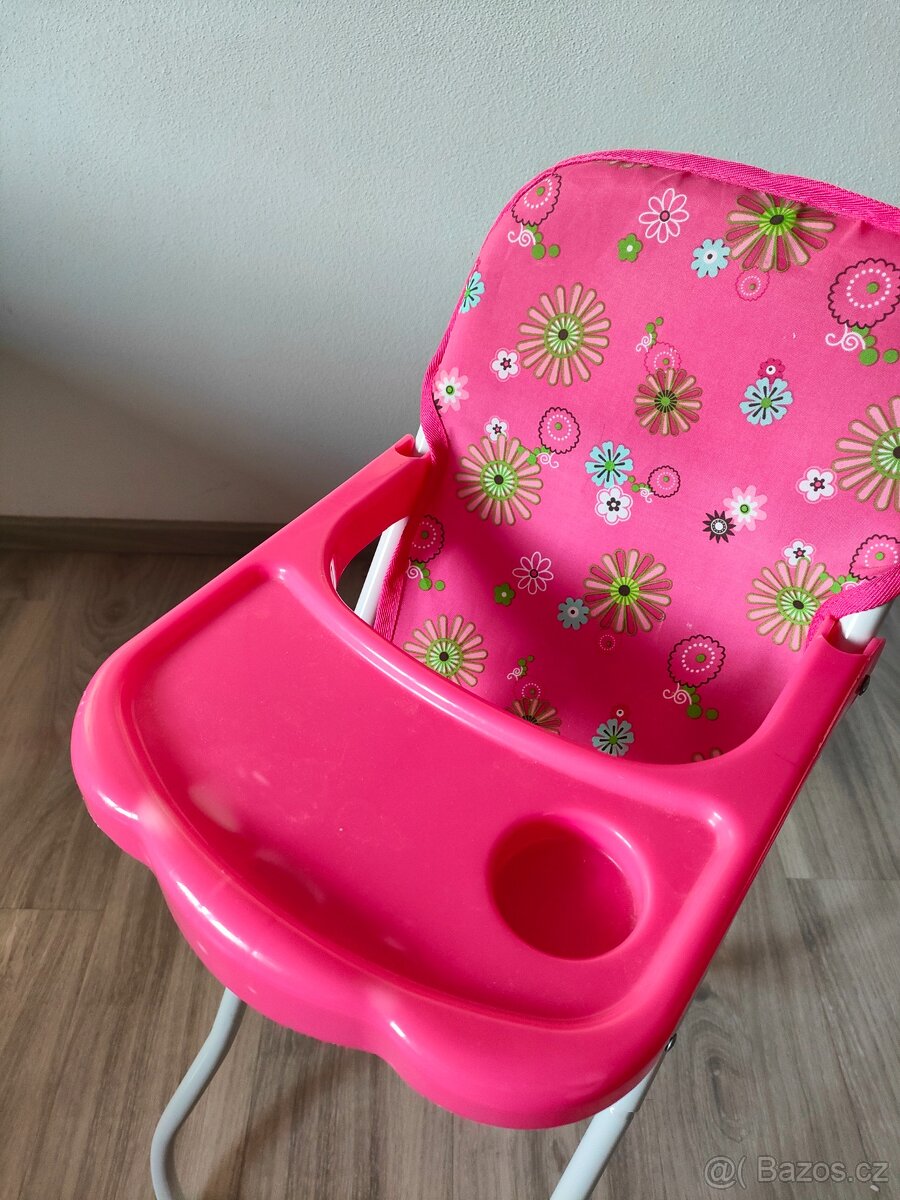 Jídelní židlička pro panenky - 3