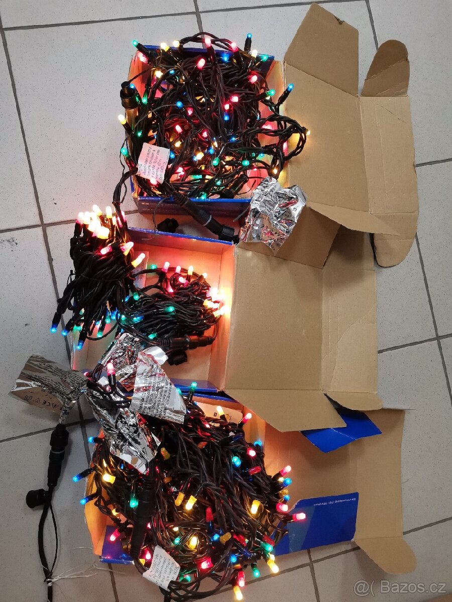 Vánoční světýlka 3 x 10 m - 3