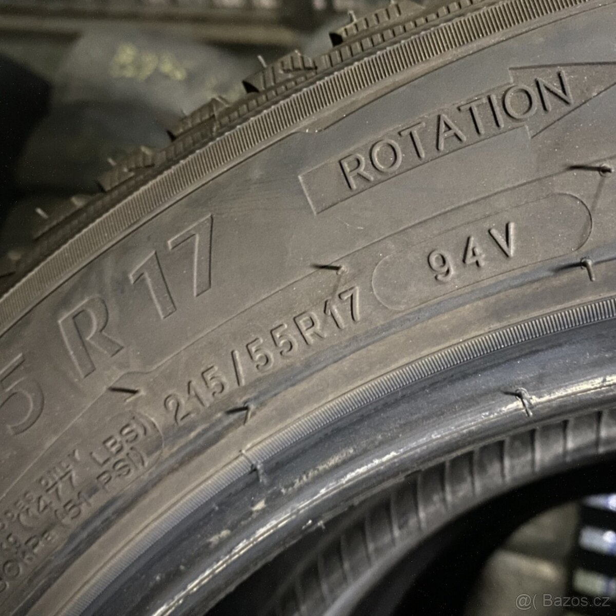 Zimní pneu 215/55 R17 94V Michelin mm - 3