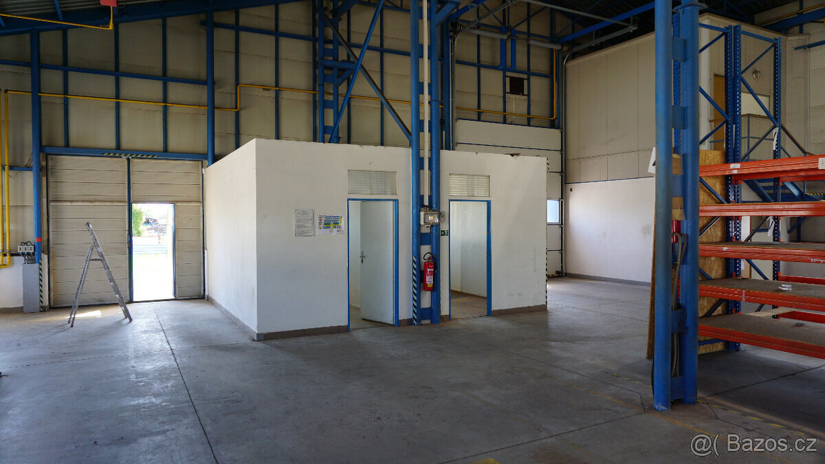 výrobní hala 600m2, skladovací prostor - 3