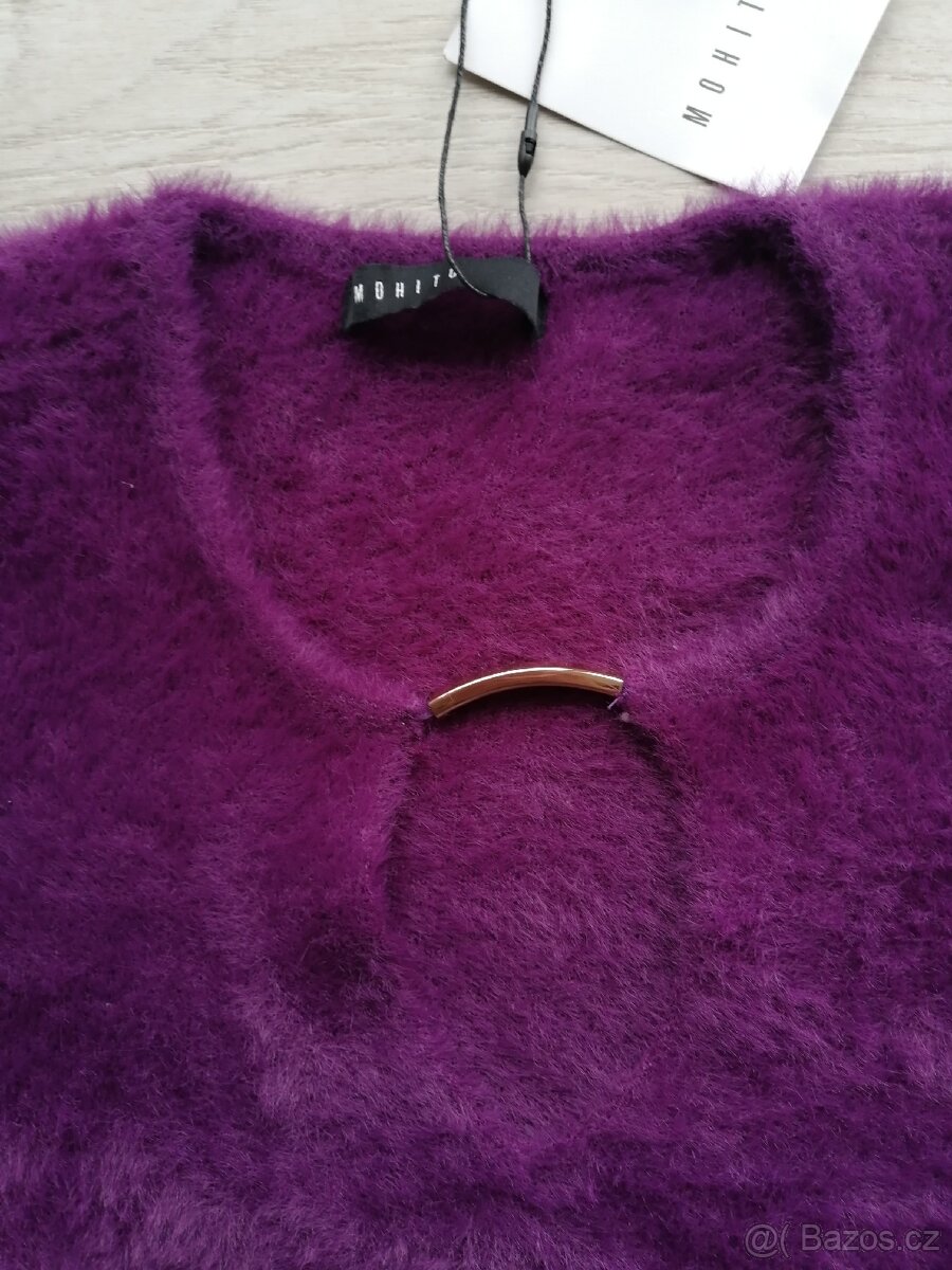 NÁDHERNÝ DÁMSKÝ ( DÍVČÍ) SVETR - 3