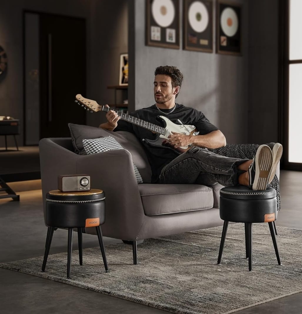 Nový taburet s úložným prostorem Vasagle - 3