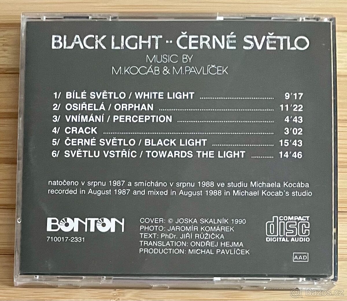 CD Black Light - Černé Světlo - 3