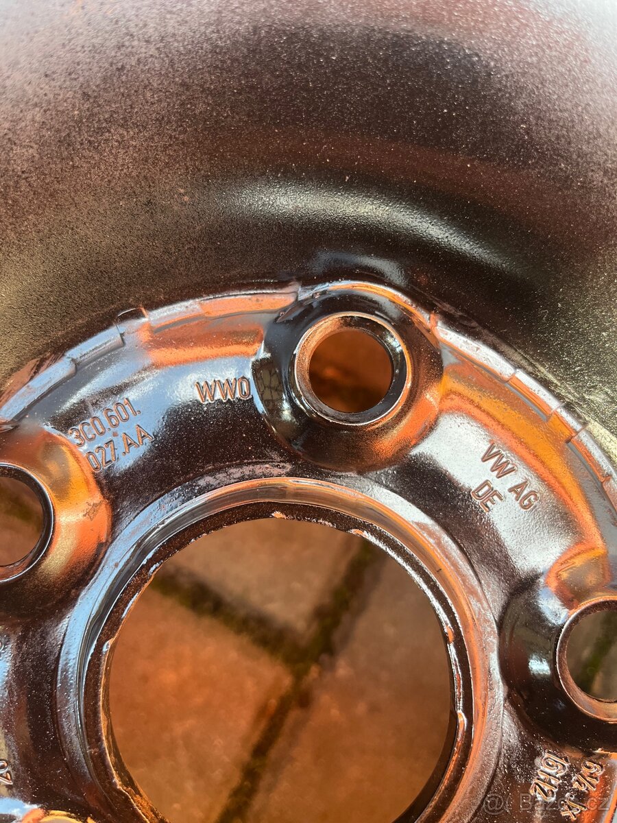Plechové disky 6.5x16 5x112 ET 42 - 3