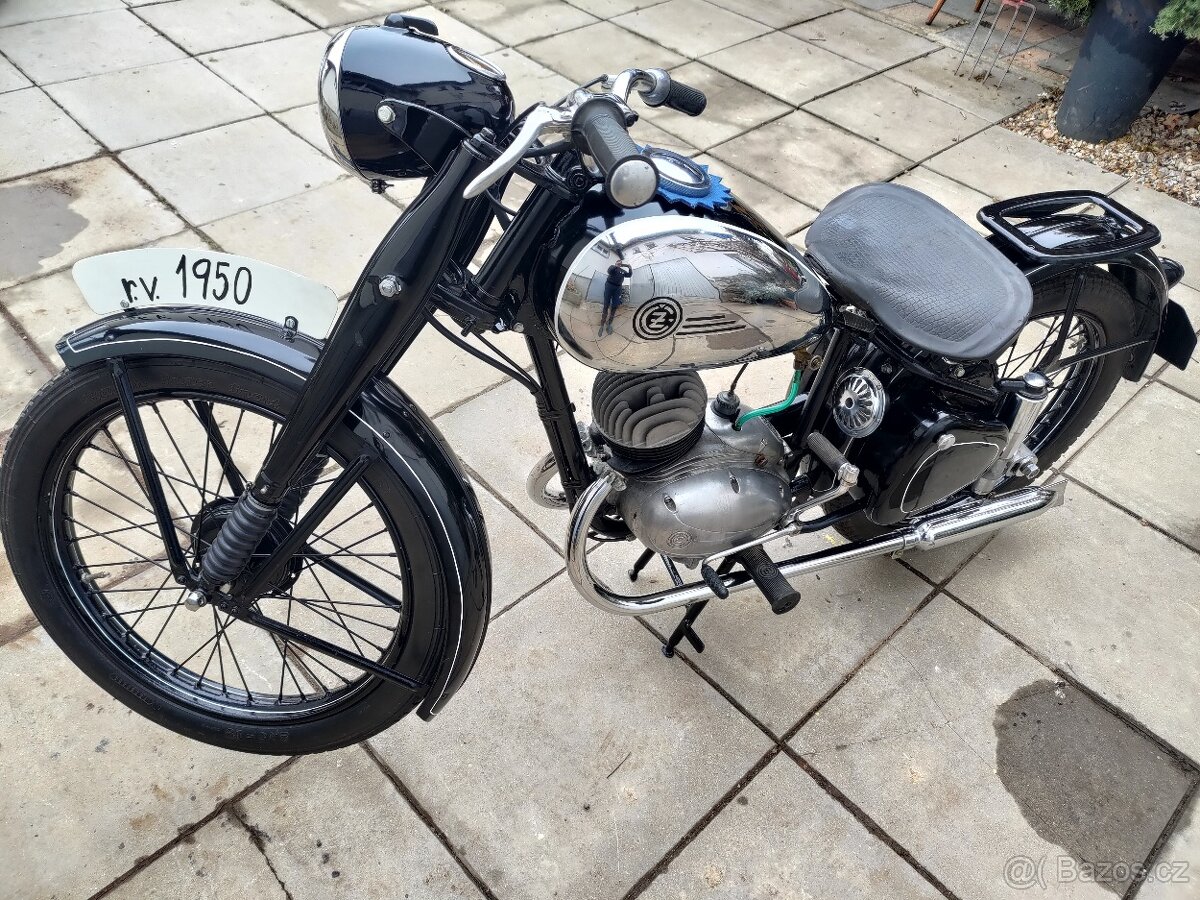 Čz 125 C r.v.1950 - 3