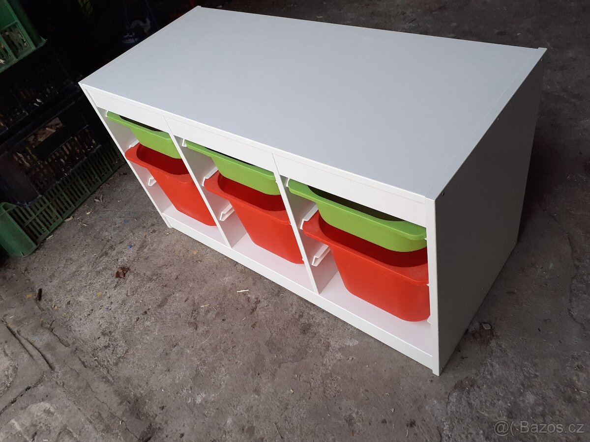 Ikea úložná sestava Trofast včetně boxů - 3