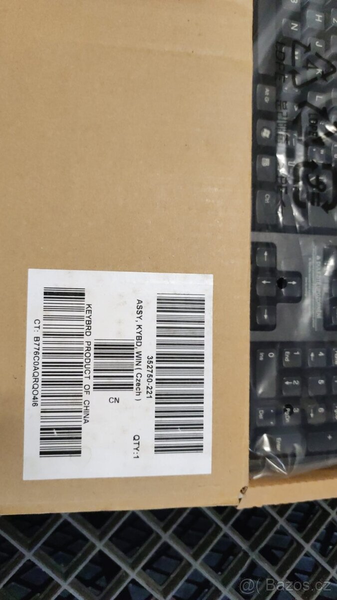 Originál HP klávesnice pro PC - nové - 2 kusy - 3