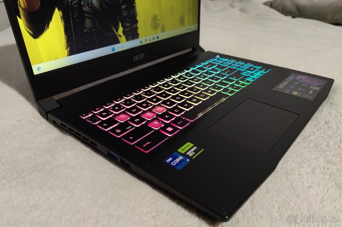 Herní notebook msi z i7 12650H a RTX 4070 - 3