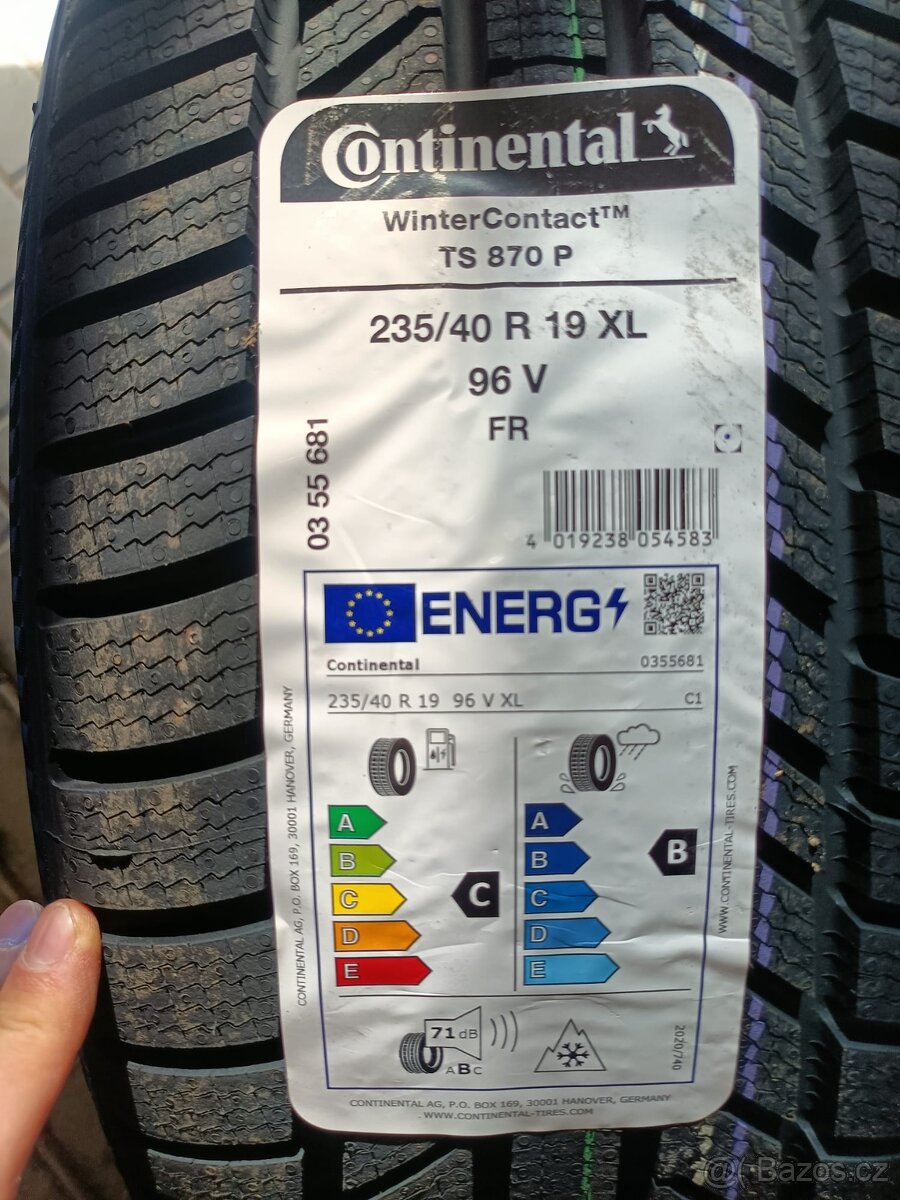 Continental wintercontact zimní 235/40R19 - 3