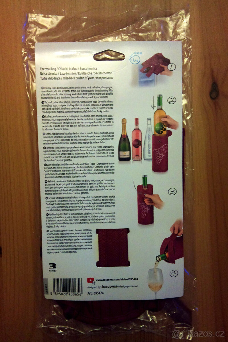Chladicí brašna na víno Tescoma UNO VINO ▪▪▪ NOVÁ ▪▪▪ - 3