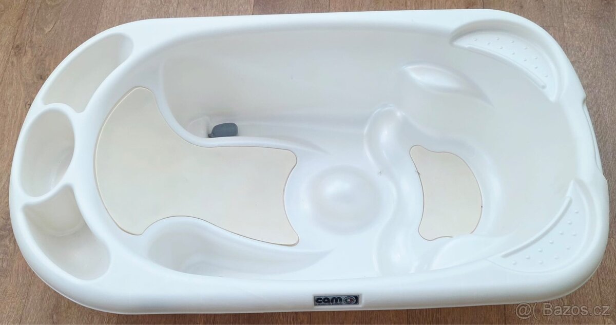 Dětská vanička se stojanem a Dětské sedátko do vany - 3