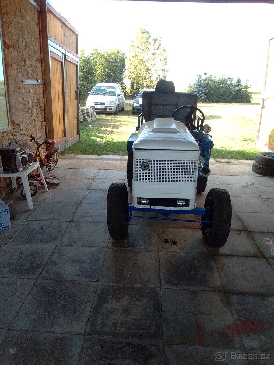 Malotraktor domácí výroby - 3