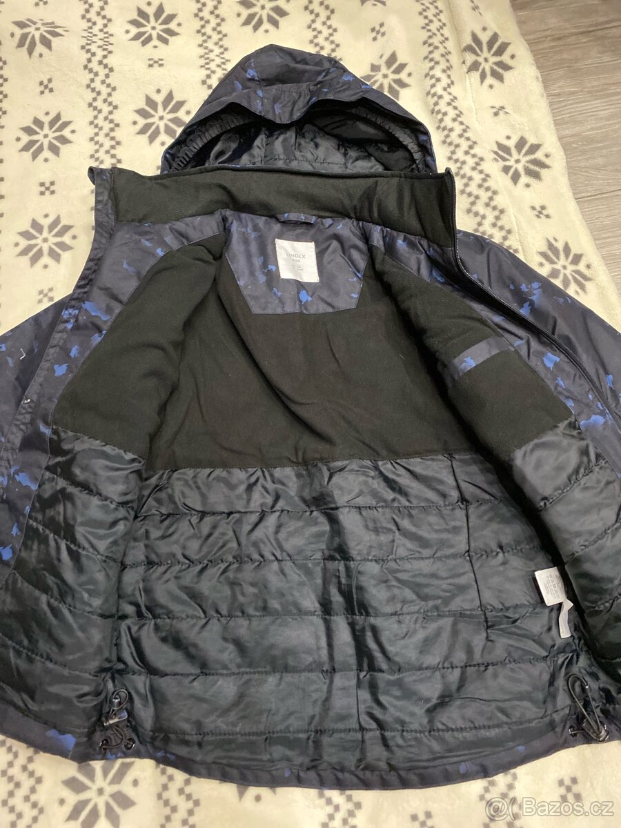 Zimní chlapecká bunda Lindex, vel. 140 - 3