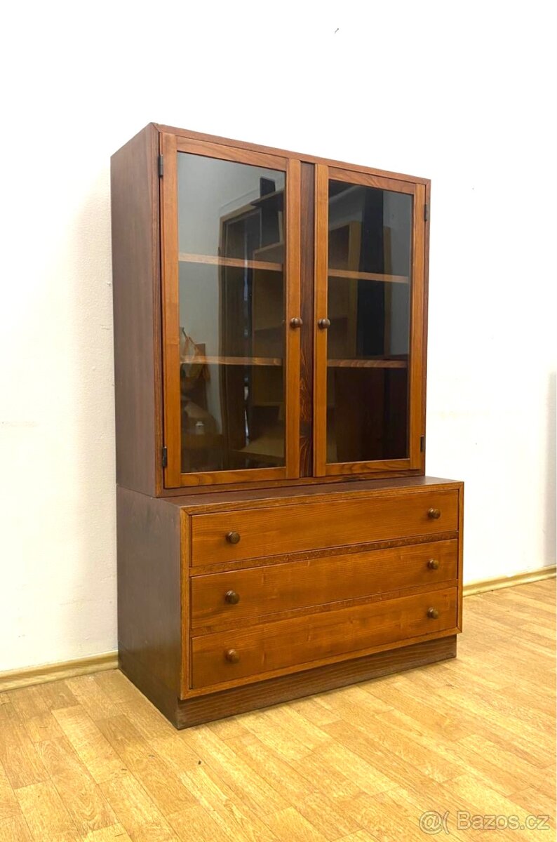 Retro komoda s knihovnou - 3