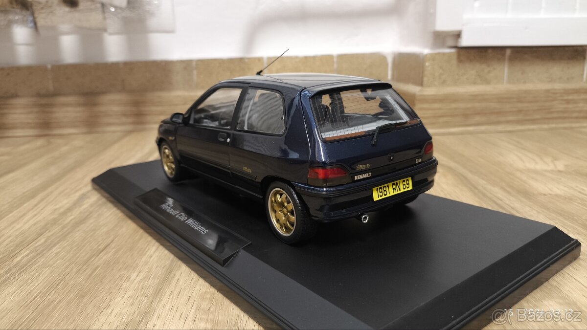 Model Renault Clio Williams Ph.1 Norev 1:18 - 3