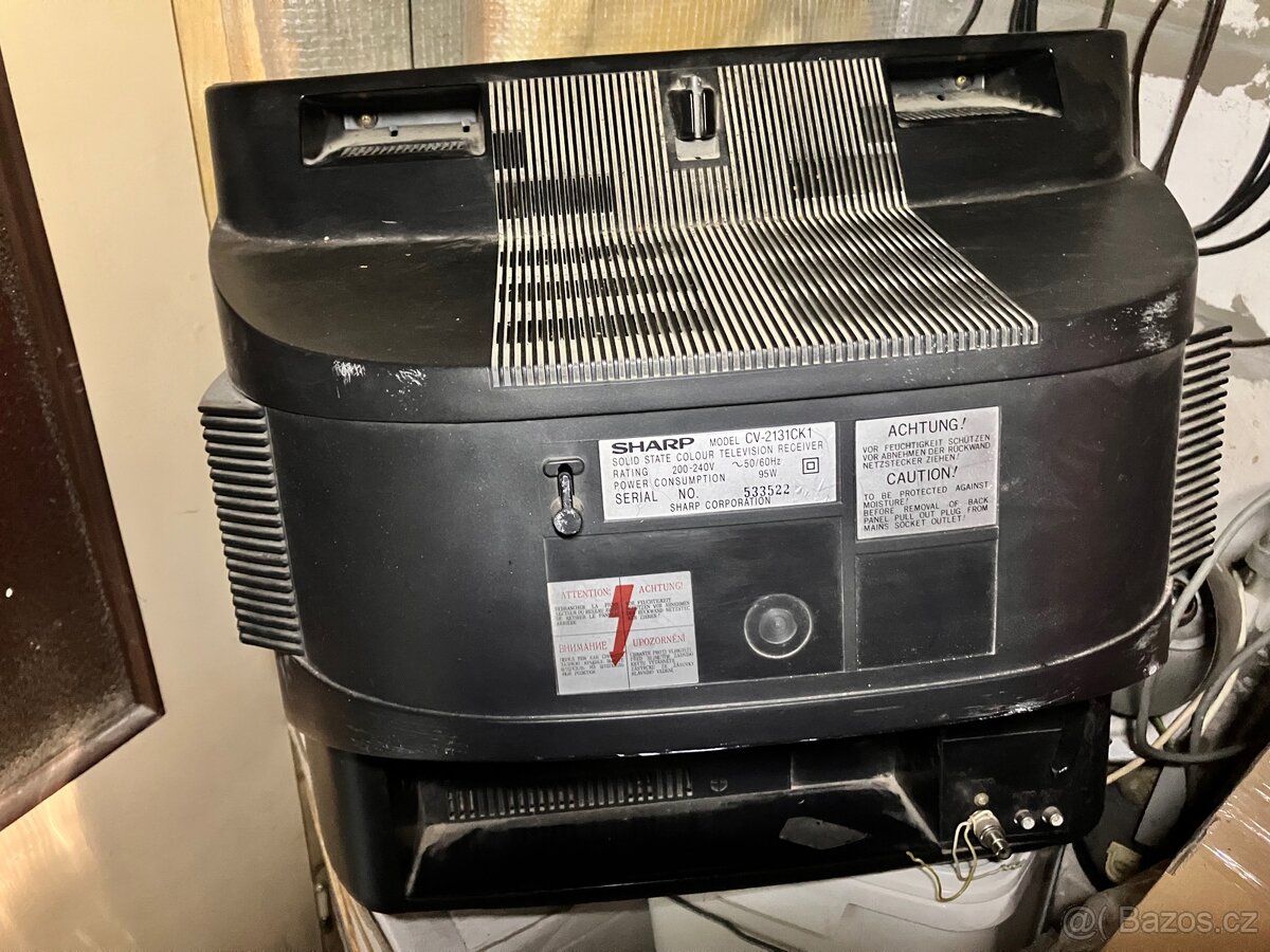 Televize Sharp MODEL CV-2131CK1 - 3