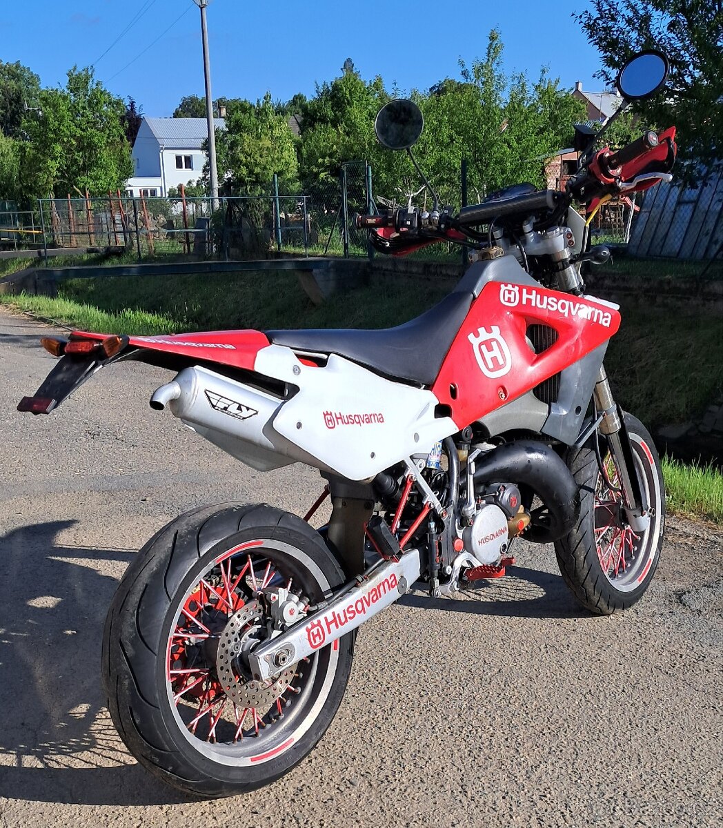 Husqvarna SM 125, 2T, otevřená, A1