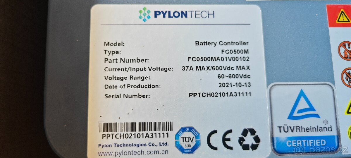 Prodám Pylontech BMS Force H2 - 3