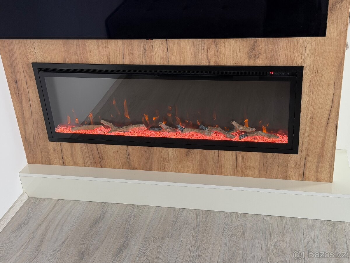 Elektrický krb Aflamo Royal 50 1500W š.126 cm - 3