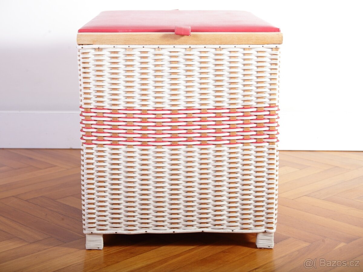 Retro bedna krabice koš na prádlo 2ks - 3