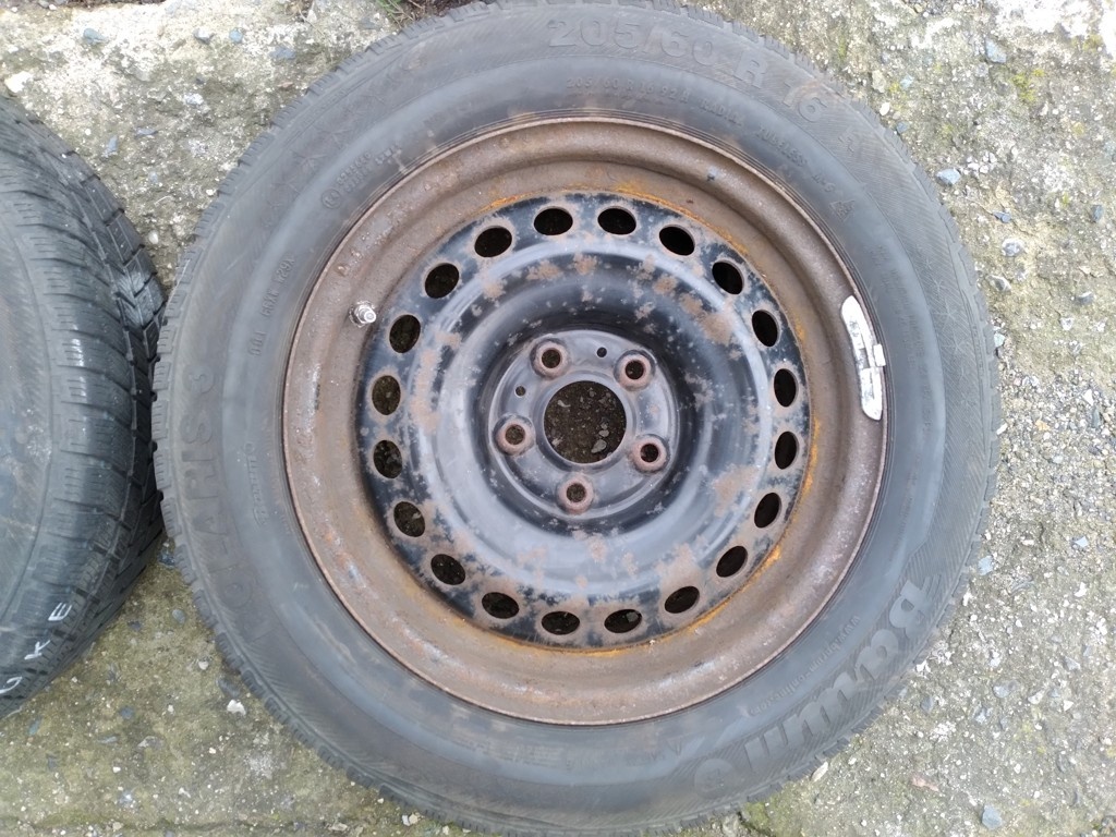 ZIMNÍ KOLA 205/60R16 NISSAN, TOYOTA, RENAULT,DACIA - 3