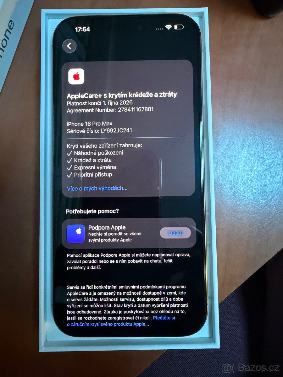 Prodám iPhone 16 Pro Max 256 GB– TOP stav - 3
