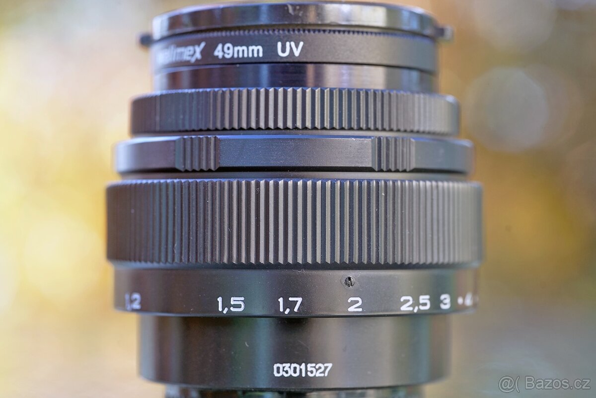 Servisovaný Jupiter 85mm f/2 M42 (Zenit, kopie Zeiss Sonnar) - 3