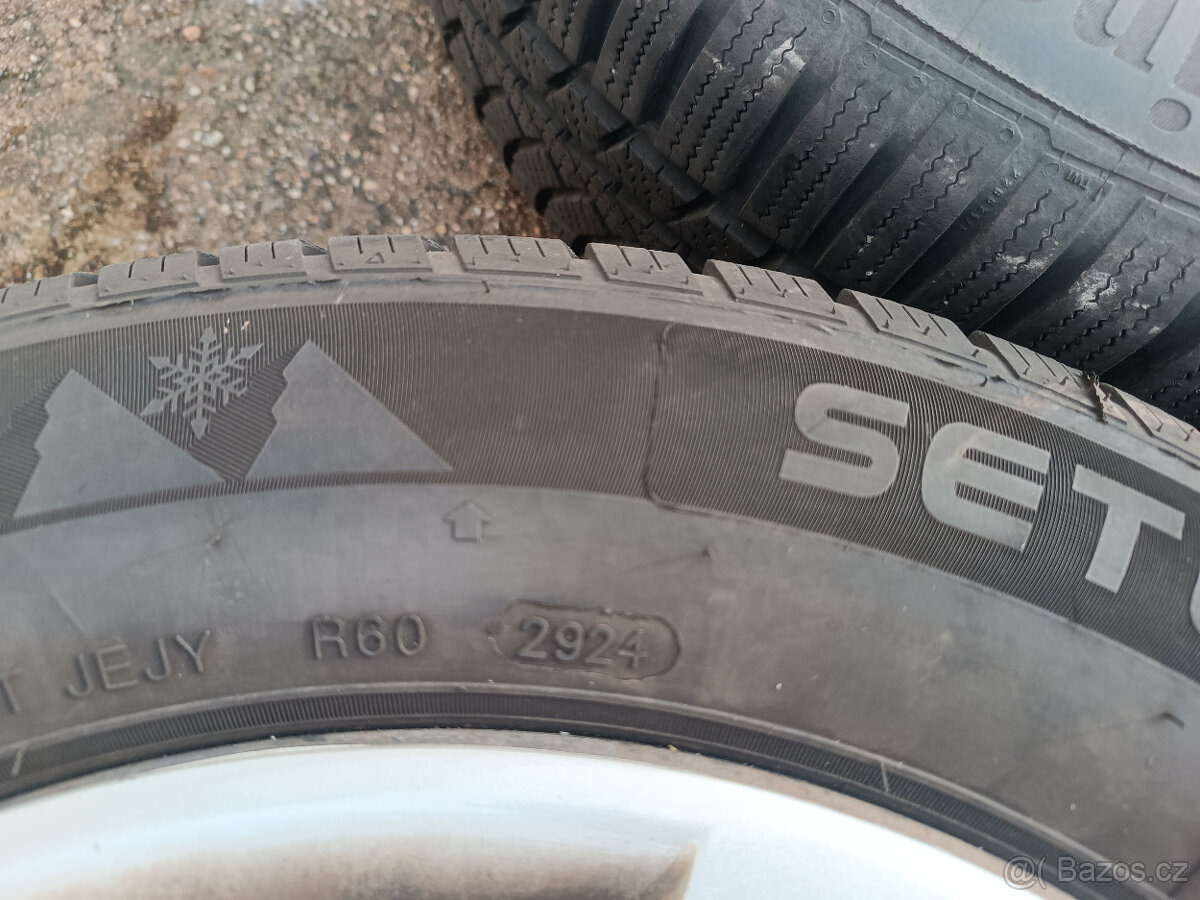 Renault Captur - disky 6,5x16 et40 + zimní 205/60/16 - 3