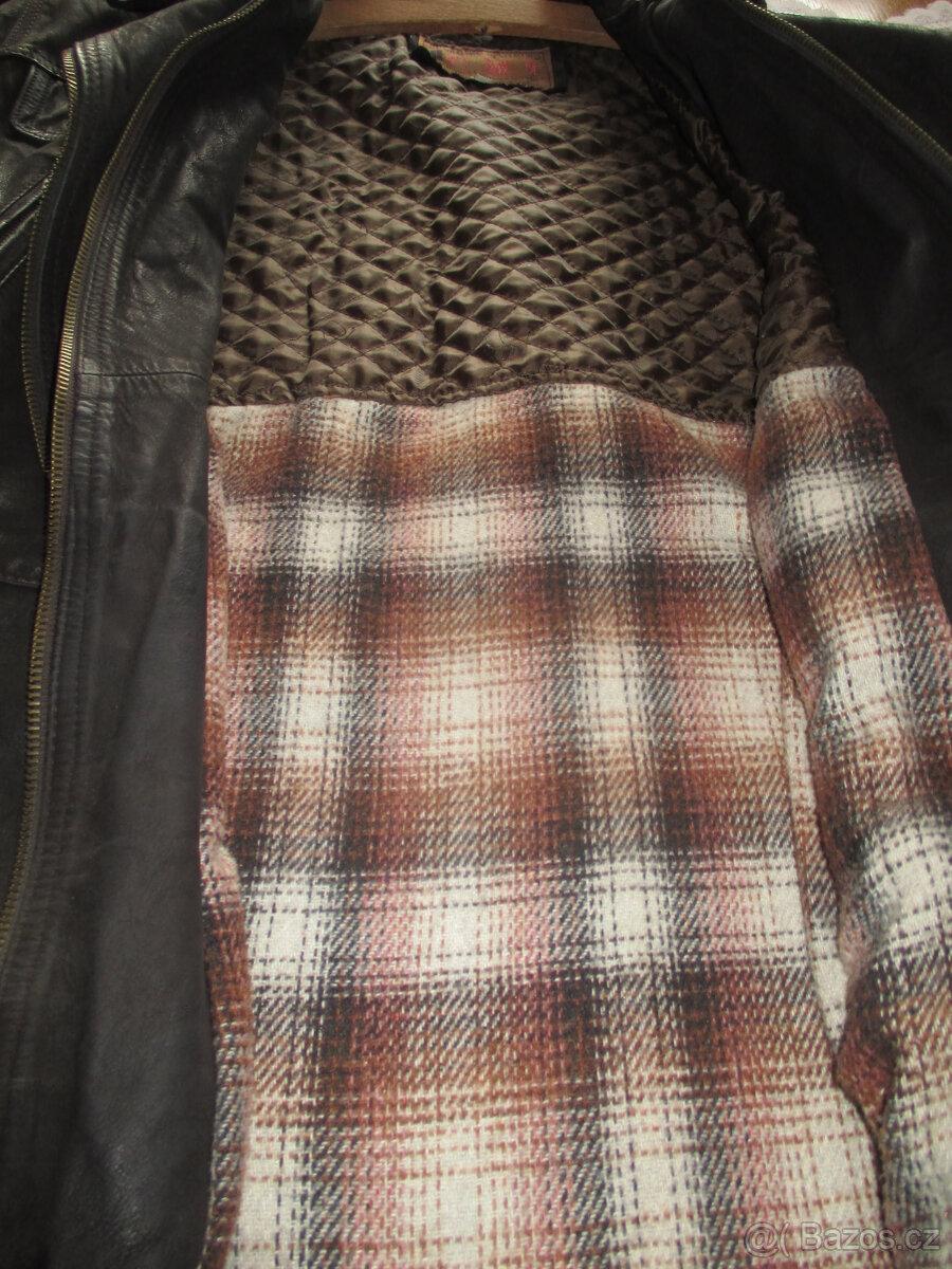 Dámská kožená bunda - 3