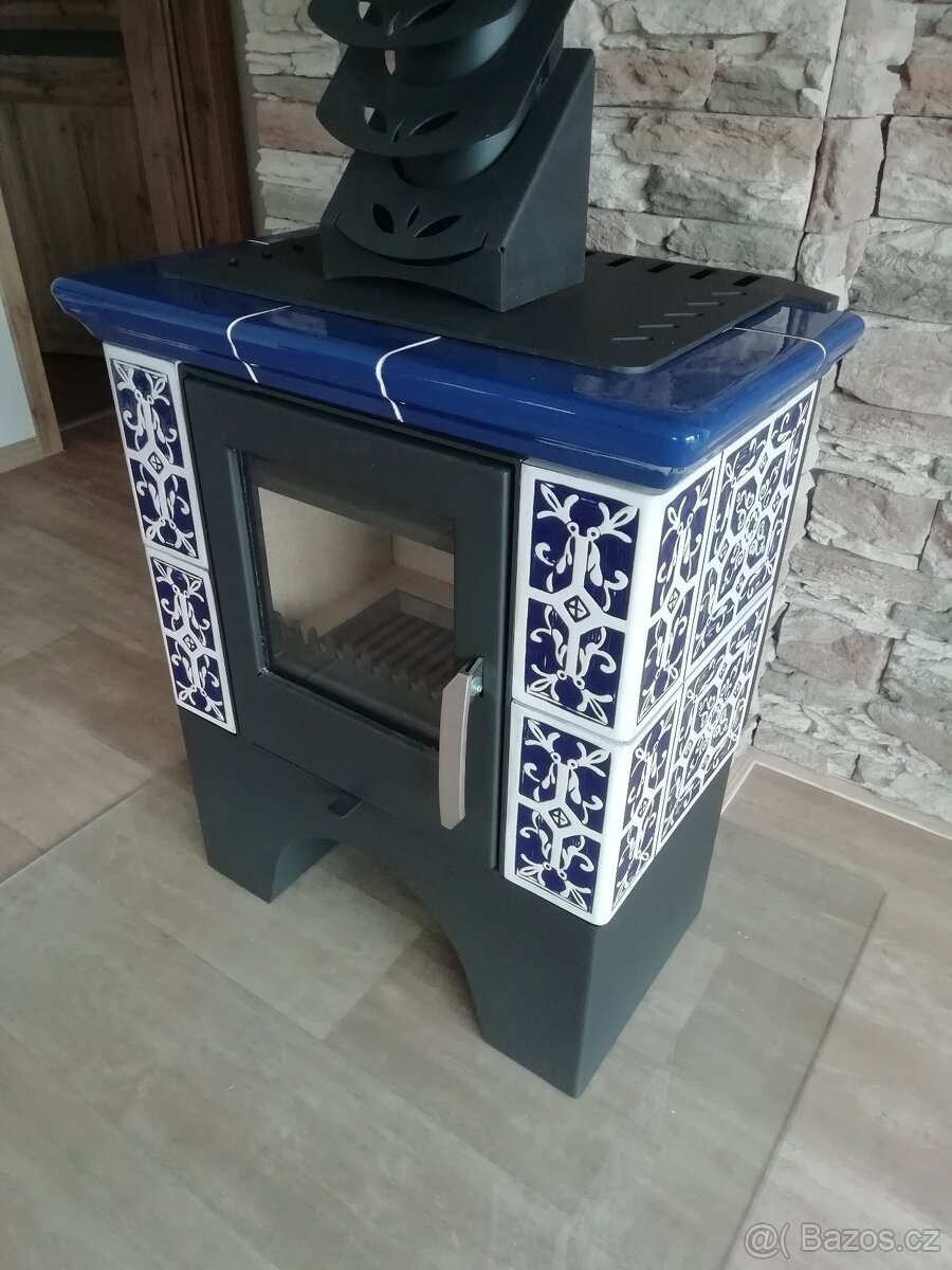 Kachlová krbová kamna 5,5 kW - 3