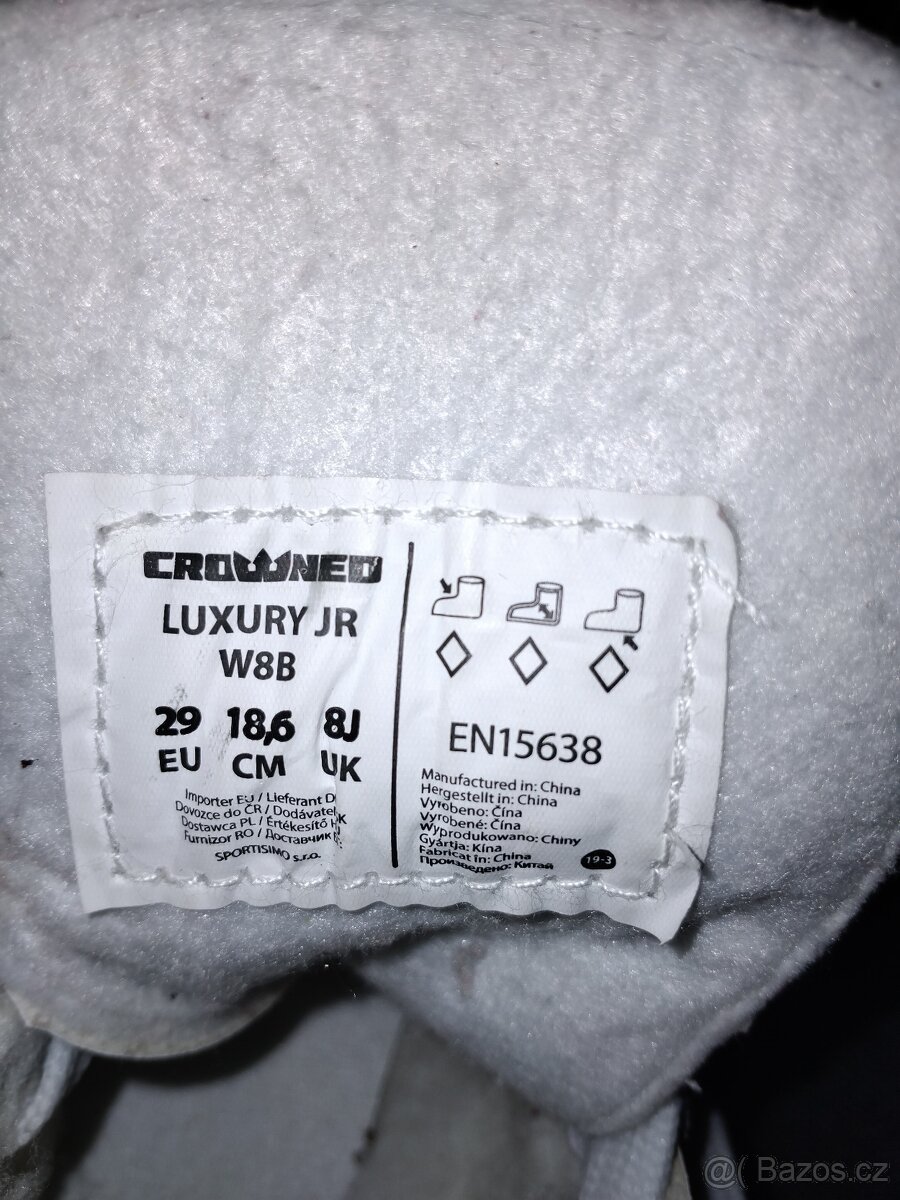 Dívčí brusle Crowned vel. 29 - 3