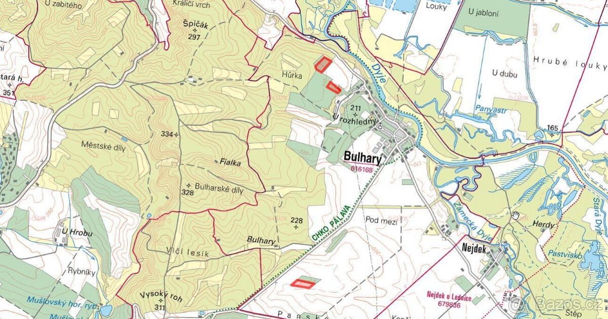 Sady, vinice, prodej, Bulhary, Břeclav - 3