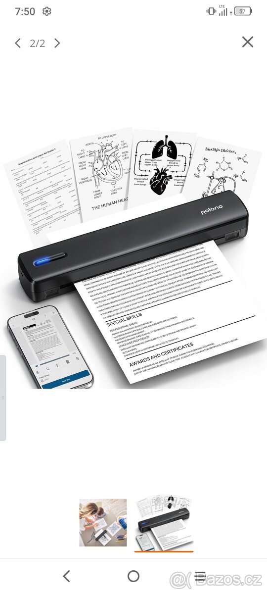 Tiskárna přenosná - 3