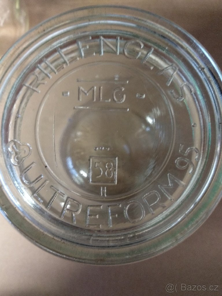 Starožitné zavařovácí sklenice - 3