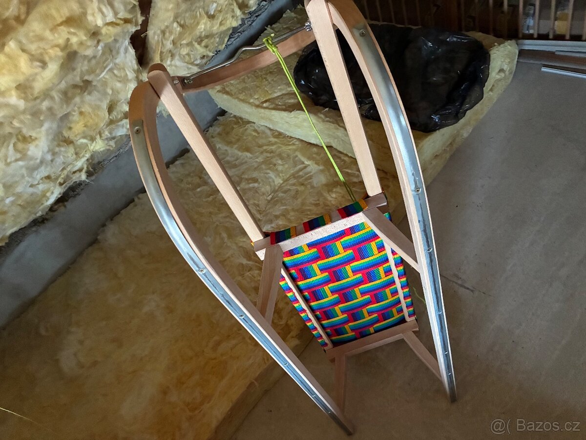 Dlouhé sáně s opěrkou - 3