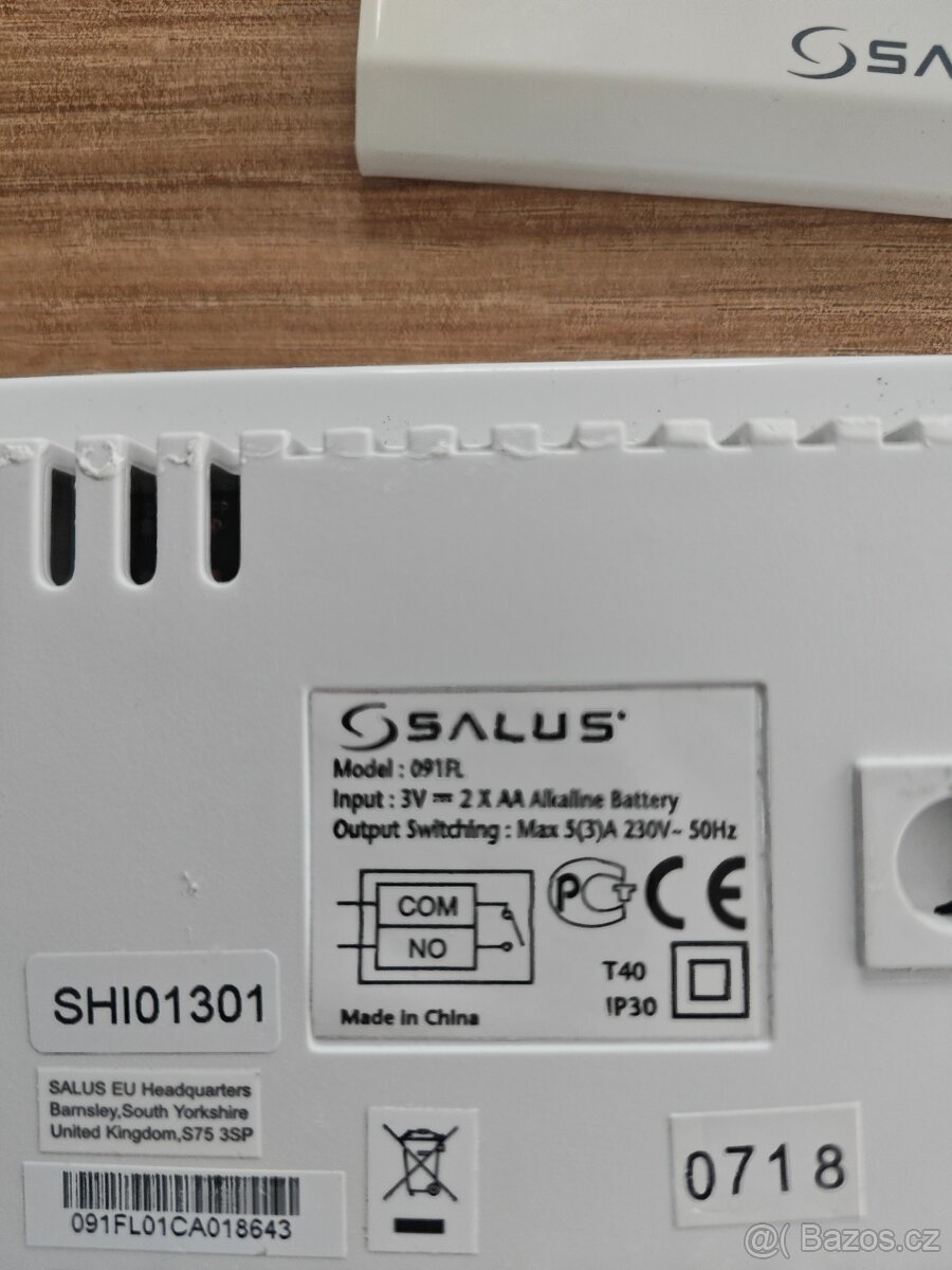 Programovatelný termostat Salus 091FL - 3