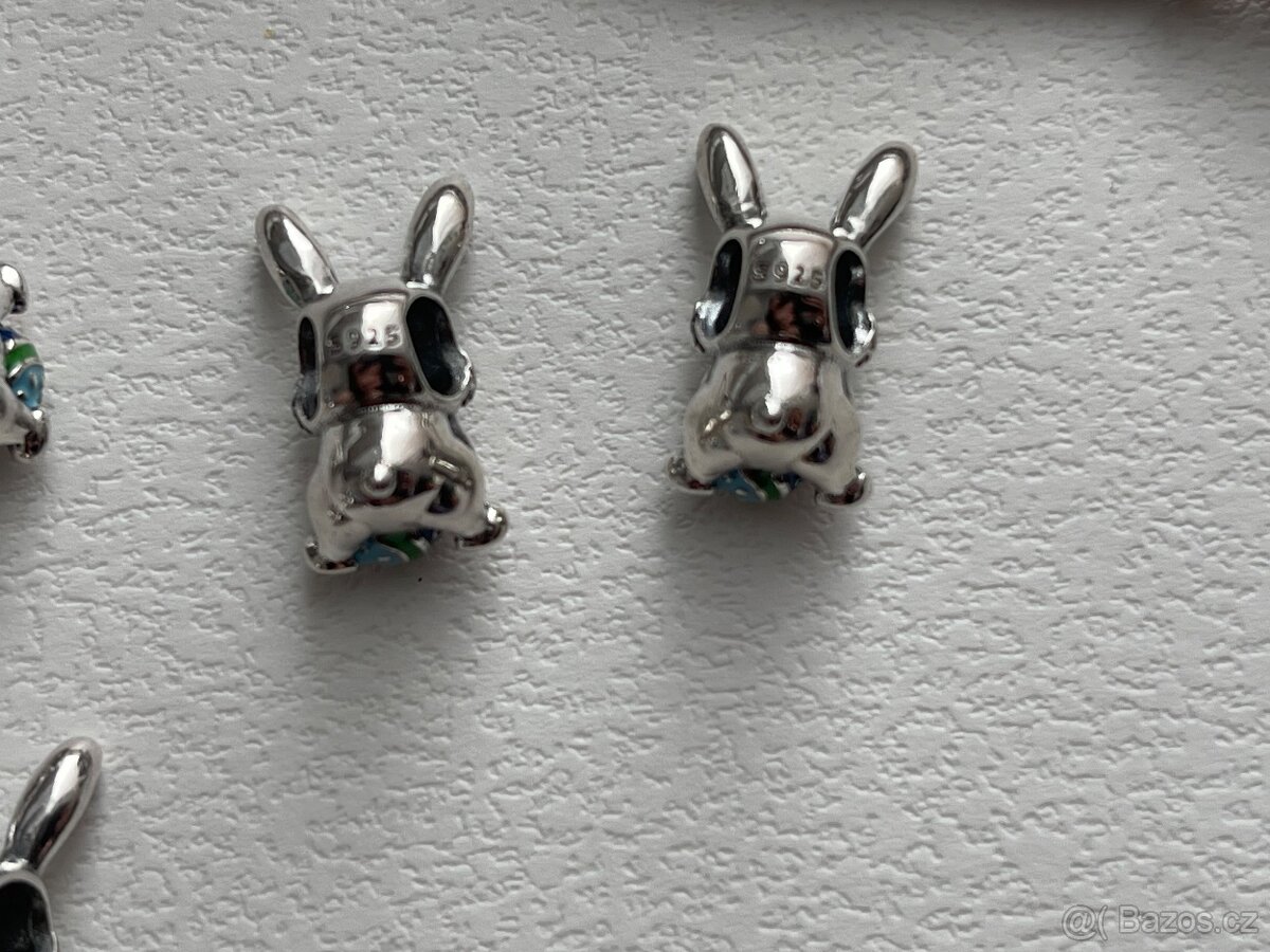 Králíček na Pandora náramek - 3