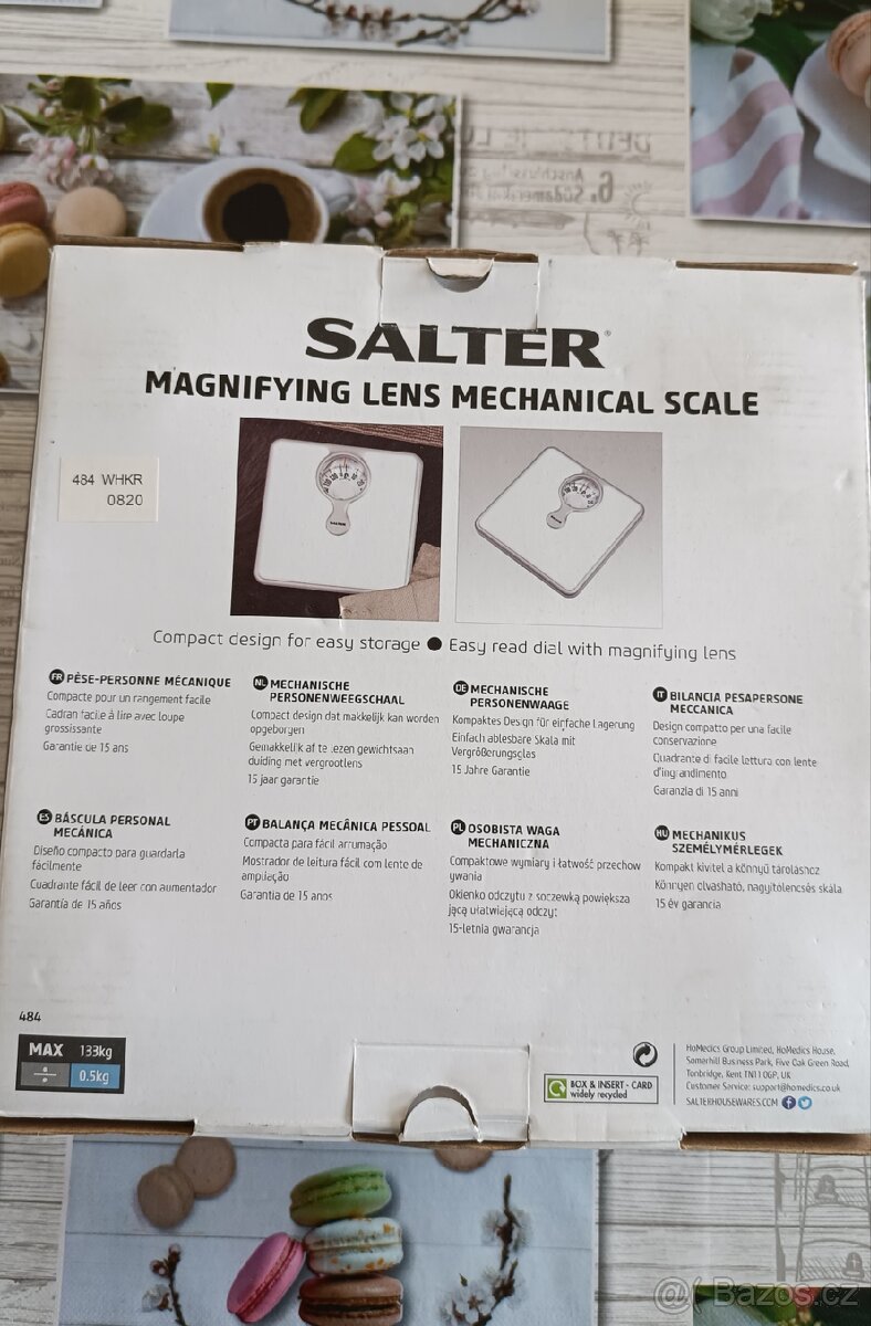 Osobní váha Salter 484 bílá
- 3