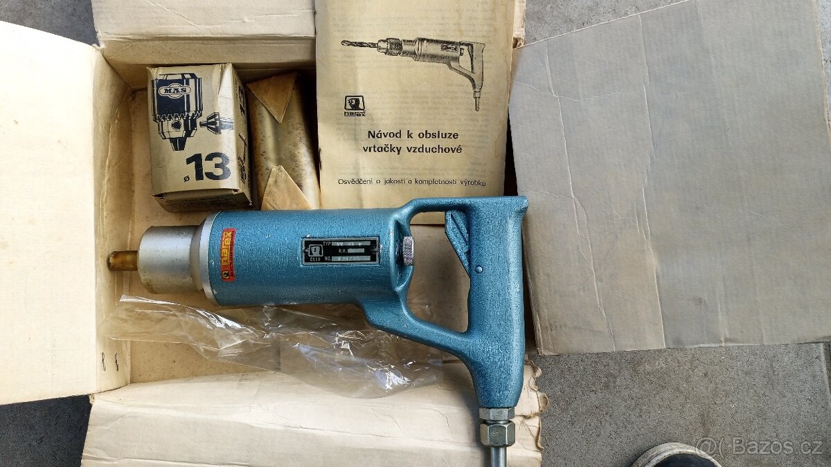 Pneumatická vrtačka narex vv 16c - 3